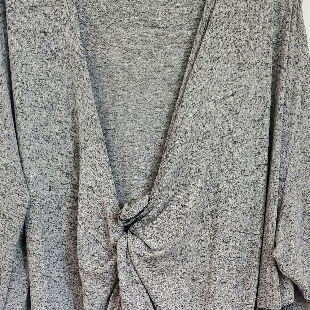 Lane Bryant Cardigan Sweater. Brushed cotton.